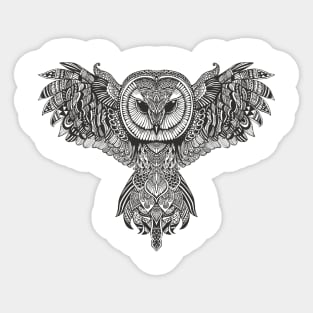 barn owl Sticker